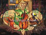 New Orleans Jazz Note cards